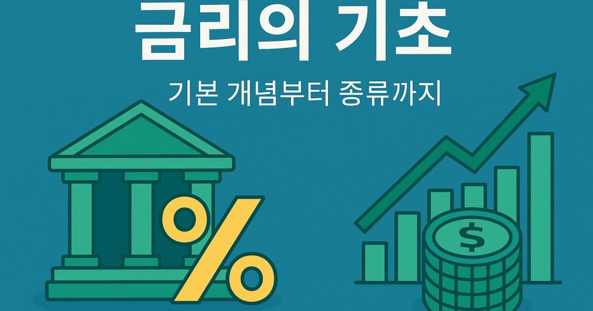 금리 구조 한 번에 이해: 기준금리, 시장금리, 예금·대출·채권