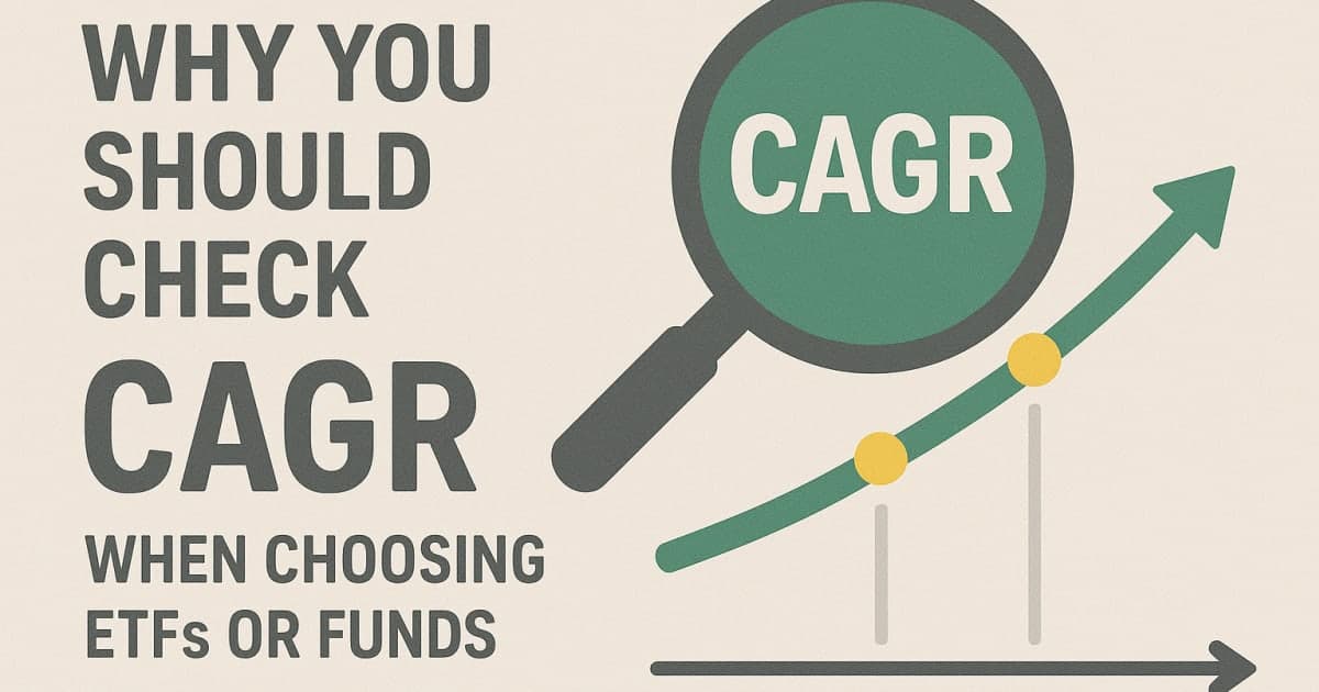ETF CAGR 확인법: 총수익률보다 연평균 복리수익률이 중요한 이유
