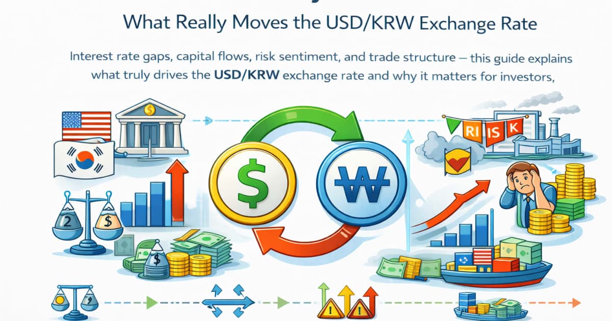 Currency Basics: What Really Moves the USD/KRW Exchange Rate