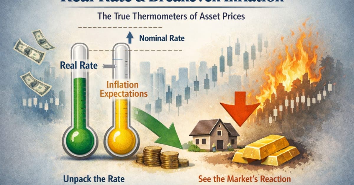 Real Rates & Breakeven Inflation: The Asset-Pricing Thermometer Most Investors Ignore