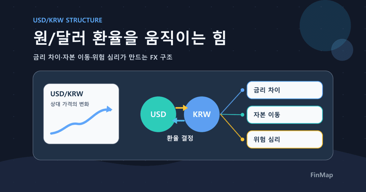 환율의 기초: 원/달러가 움직이는 진짜 이유