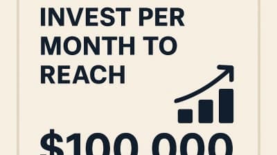 Monthly Investment Calculator: How Much to Reach $100,000?